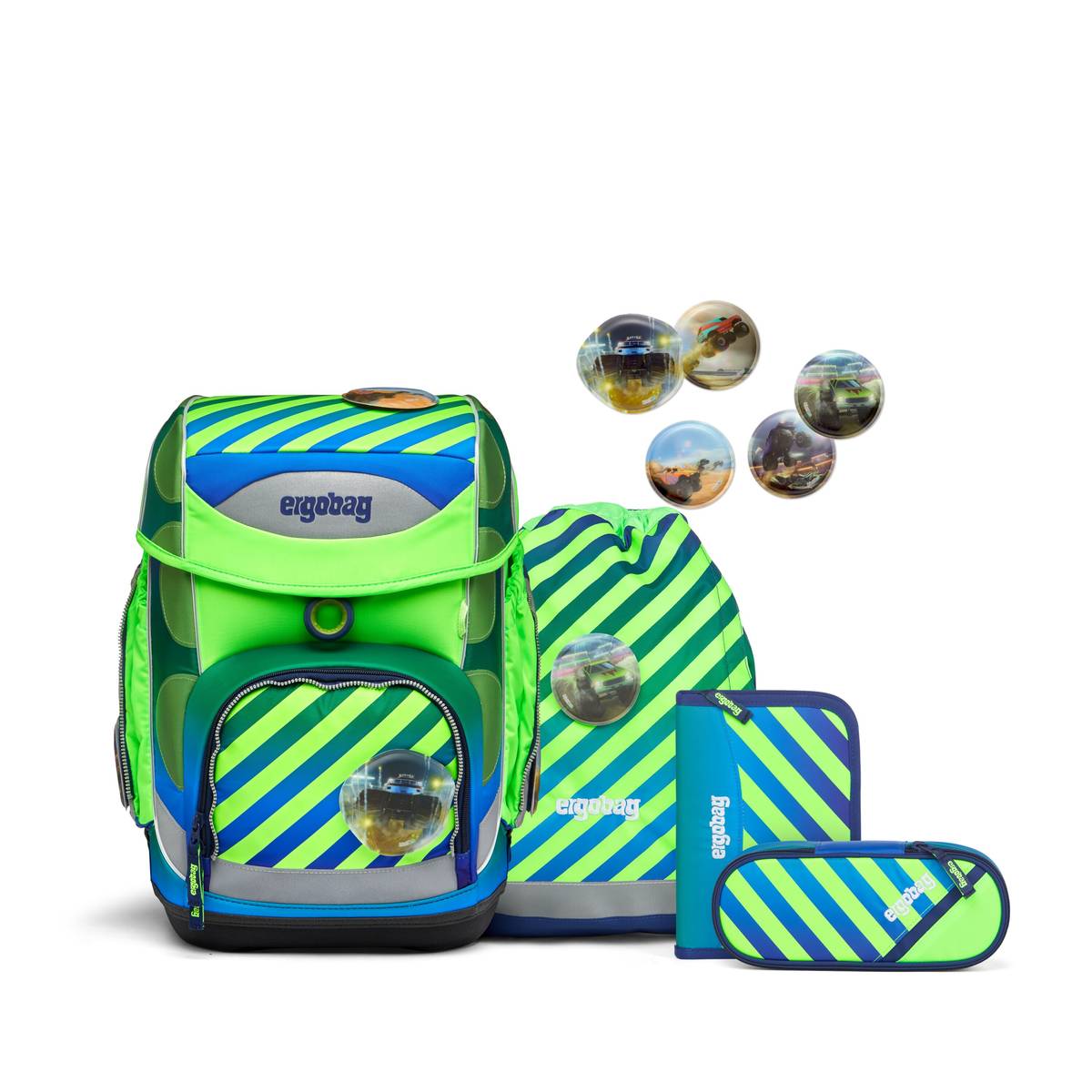Ergobag Cubo 5-tlg. Set TruckBär Neo