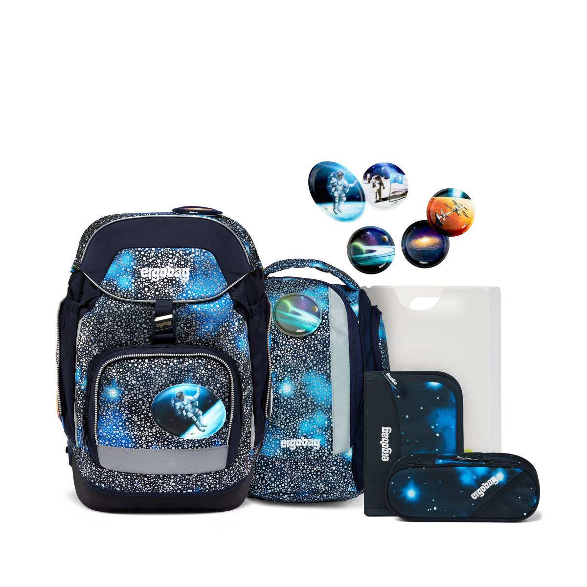 Ergobag Pack 6-tlg. Set Bär Anhalter Glow