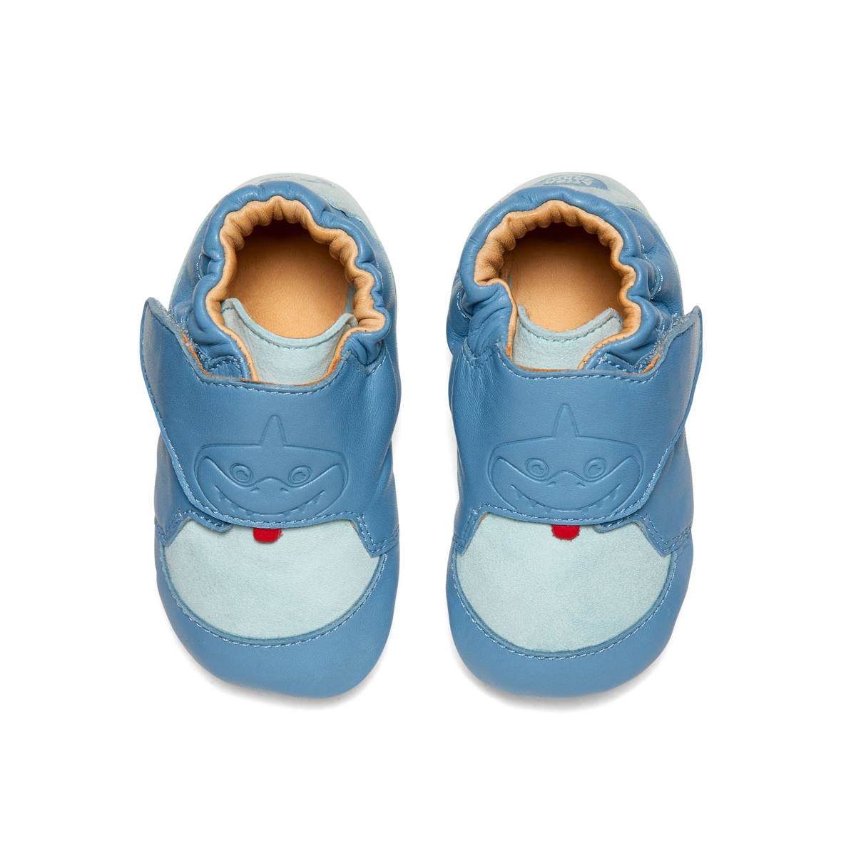 Affenzahn Krabbelschuh Leder Crawly Hai