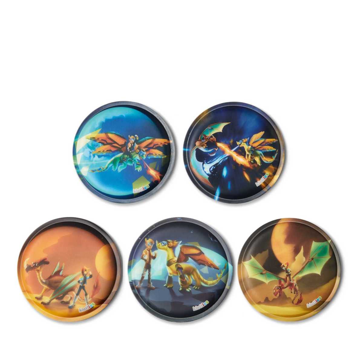 Ergobag Klettie-Set Flugdrache 5-tlg.