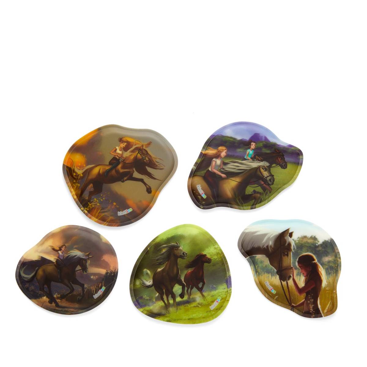 Ergobag Kontur Klettie-Set 5-tlg. Pferdefreunde  5-tlg.