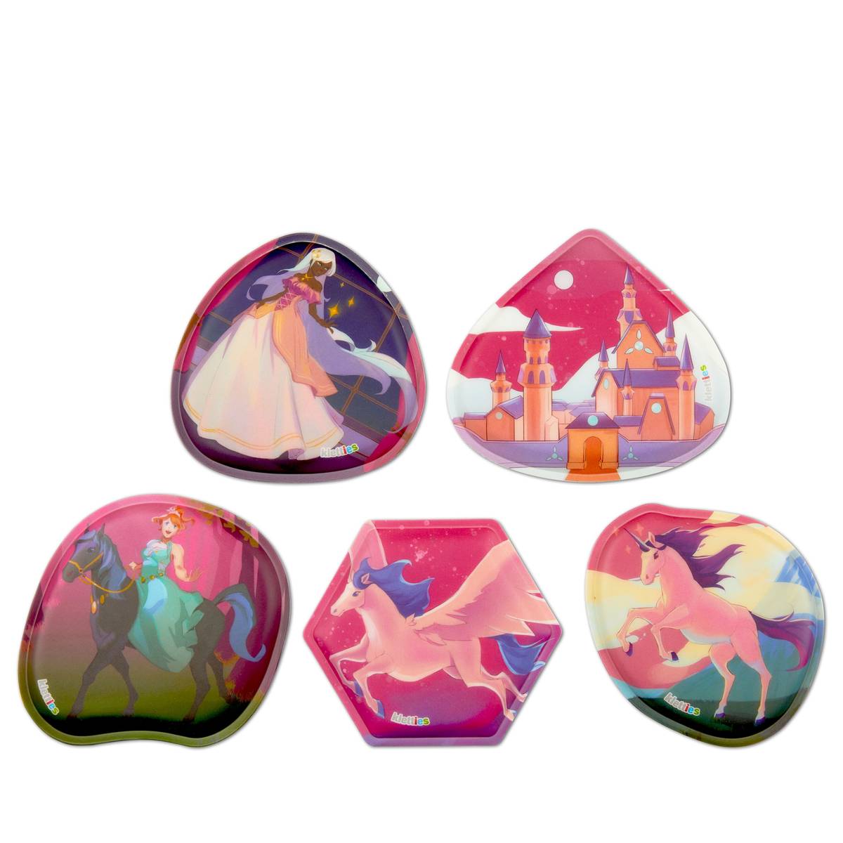 Ergobag Kontur-Kletties-Set 5-tlg. Prinzessin