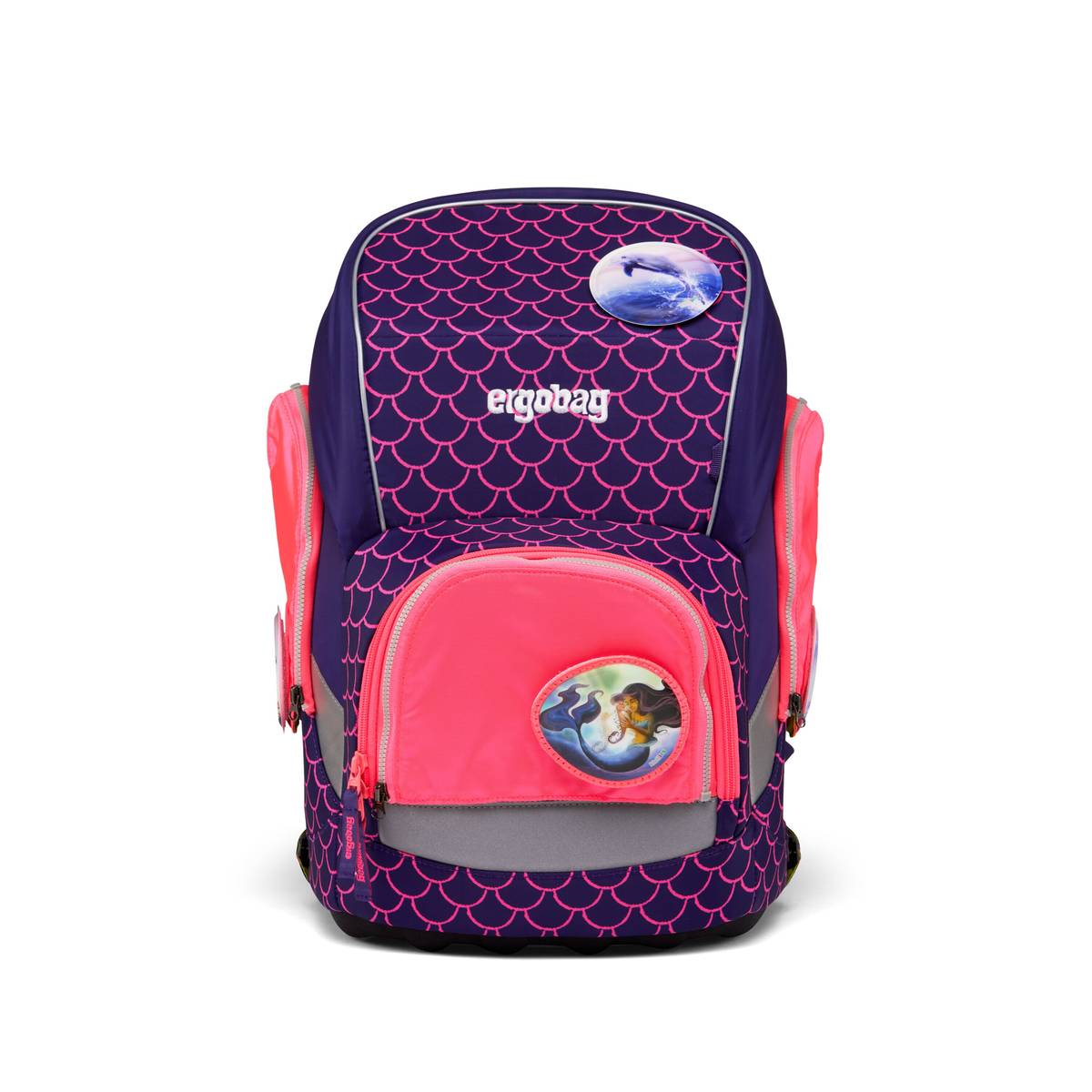 Ergobag Sicherheitsset Fluo-Zip Set Pink