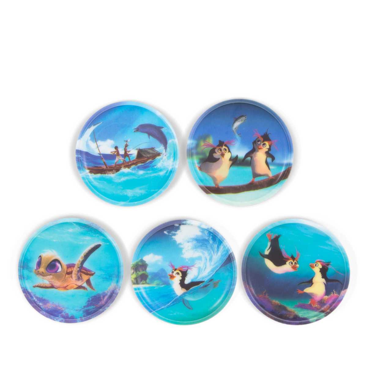 Ergobag Klettie-Set Tropische Freunde 5-tlg.