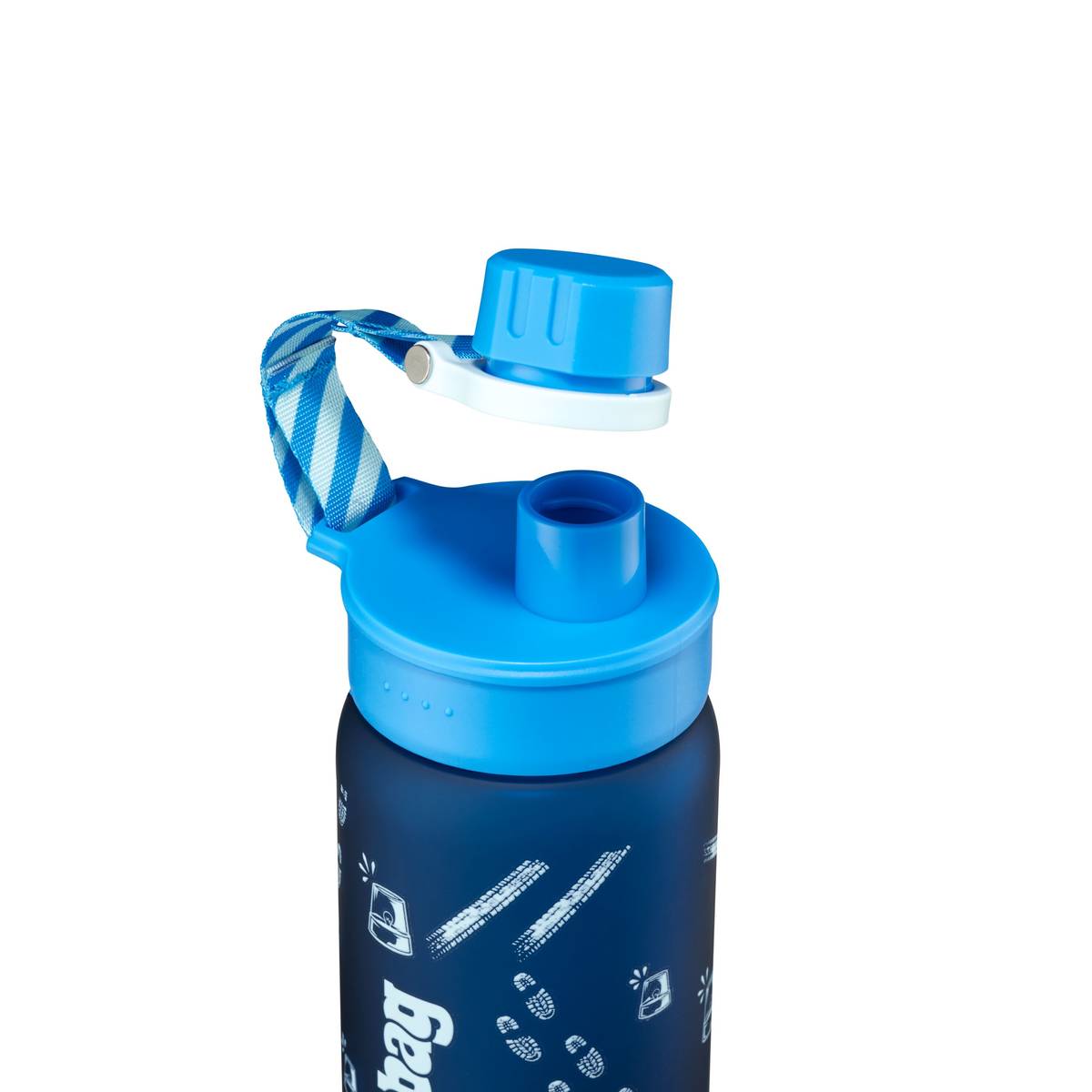 Ergobag Trinkflasche Tritan Blaulicht