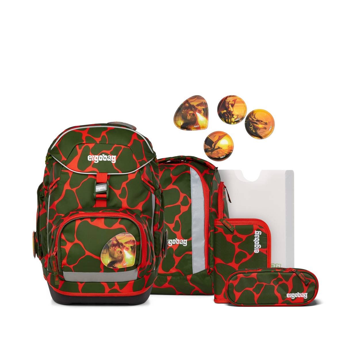 Ergobag Pack 6-tlg. Set FeuerspeiBär