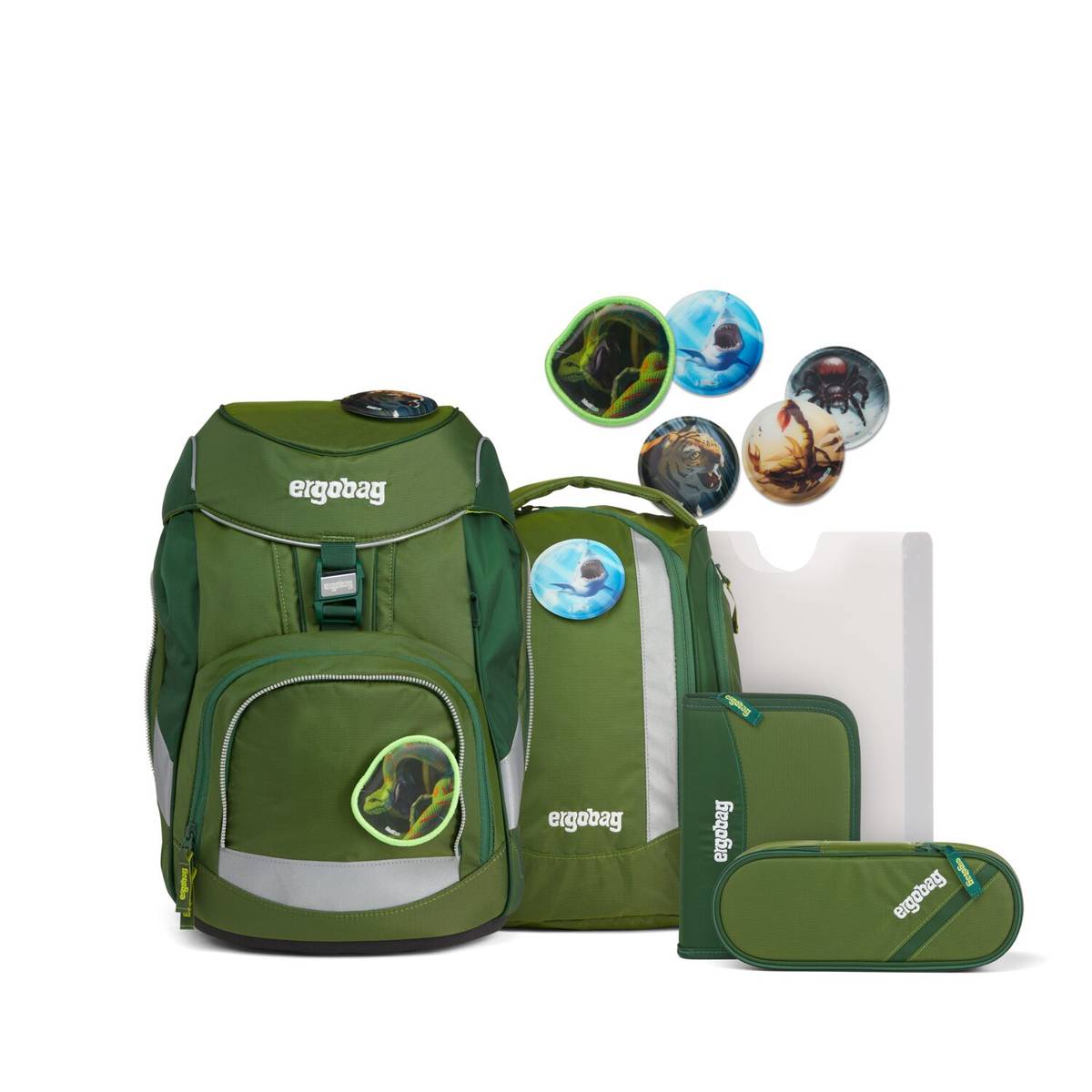 Ergobag Pack 6-tlg. Set Grüne MamBär