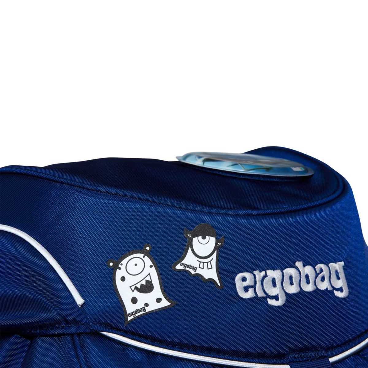 Ergobag Reflexie-Sticker Monster silber