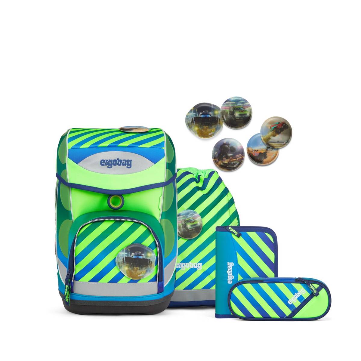 Ergobag Cubo 5-tlg. Set TruckBär