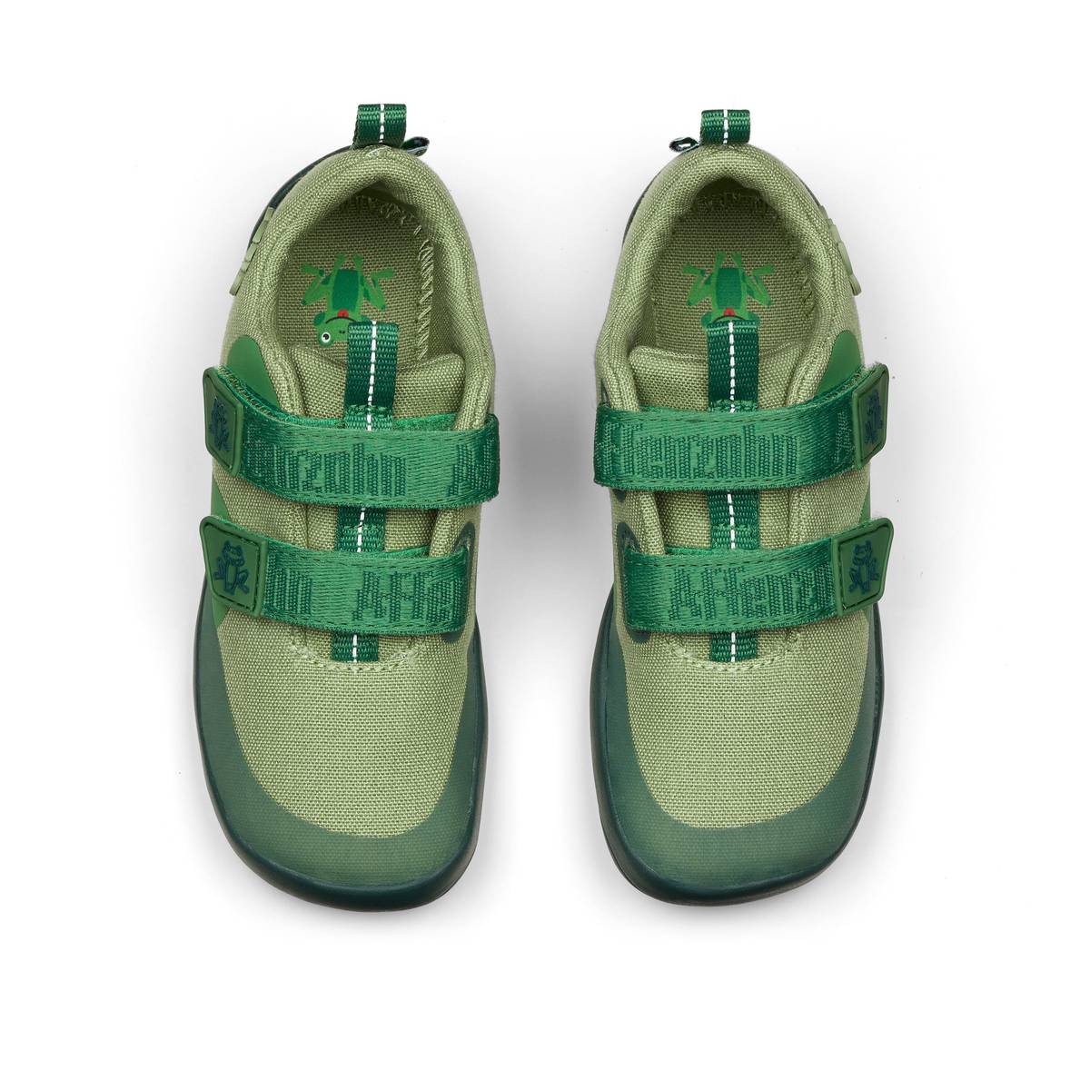 Affenzahn Barfussschuh Baumwolle Lucky Frosch