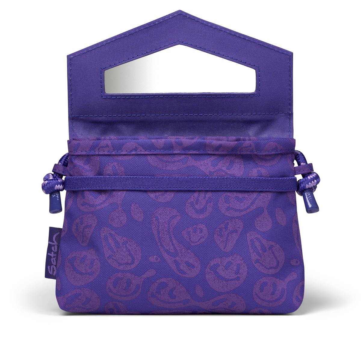 Satch Clutch Bright Faces