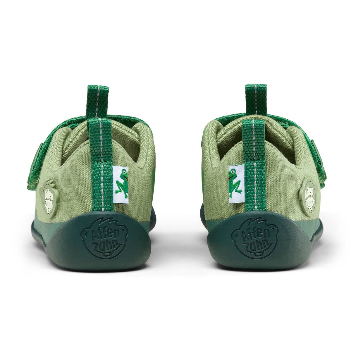 Affenzahn Barfussschuh Baumwolle Lucky Frosch