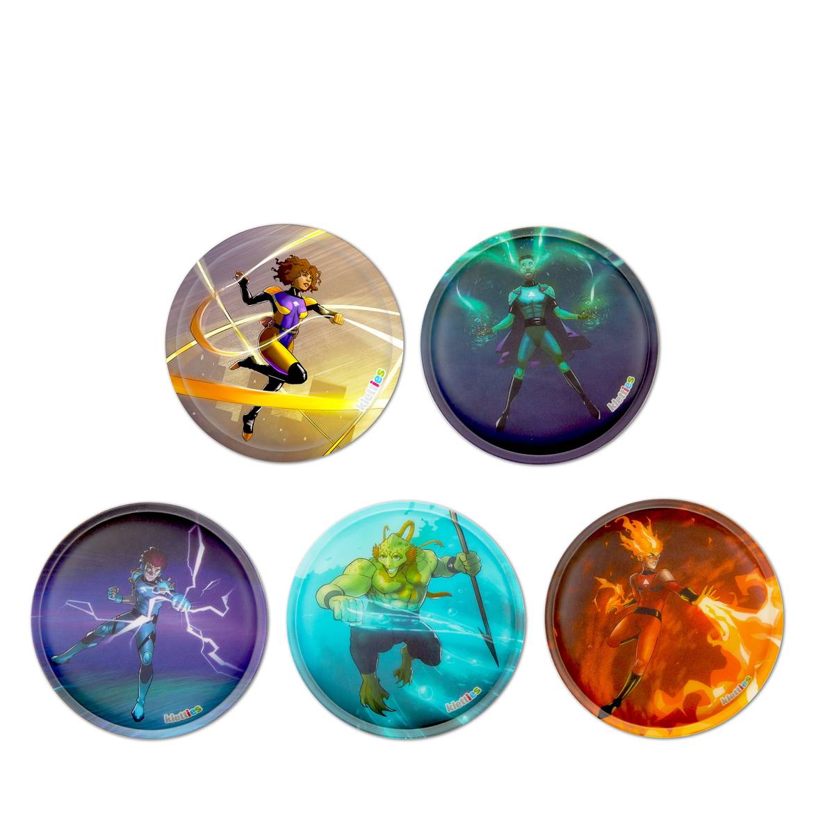 Ergobag Klettie-Set Magische Superkräfte