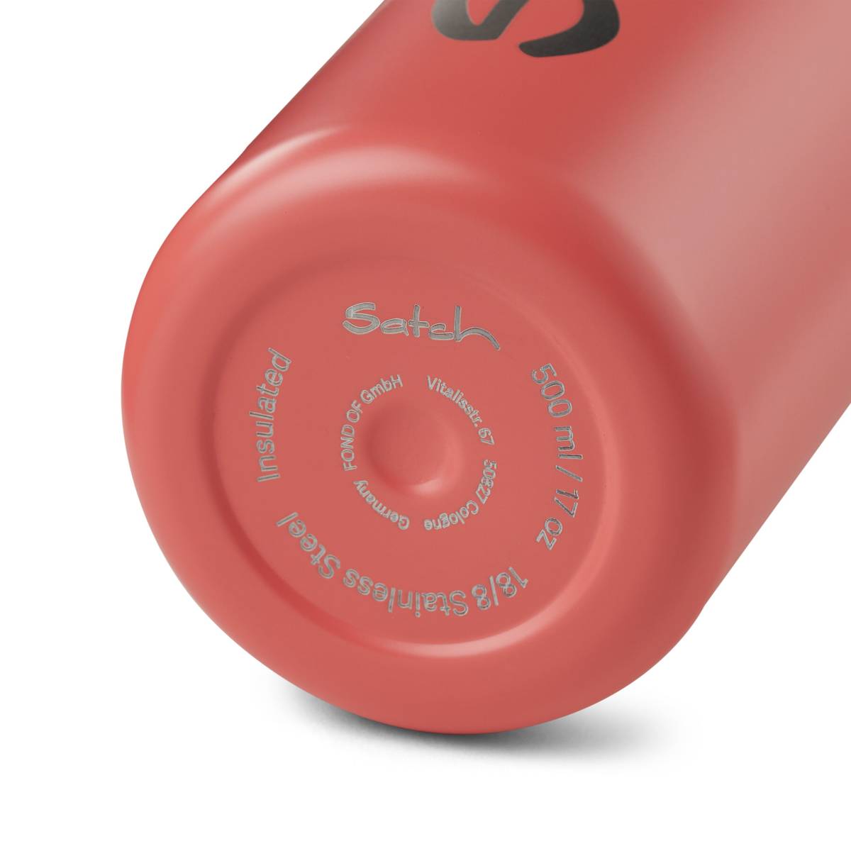 Satch Trinkflasche Edelstahl Nordic Coral