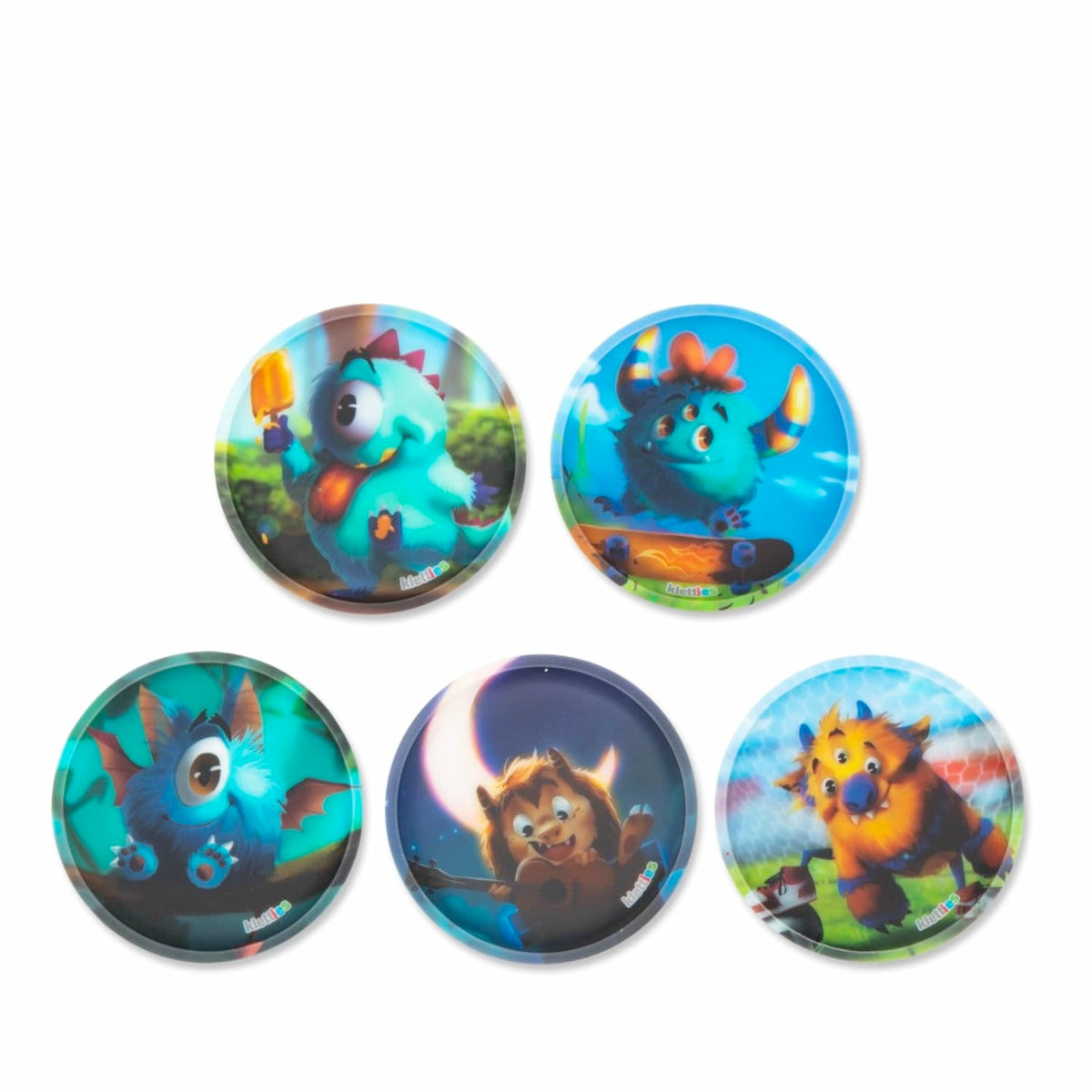 Ergobag Klettie-Set Monster 5-tlg.