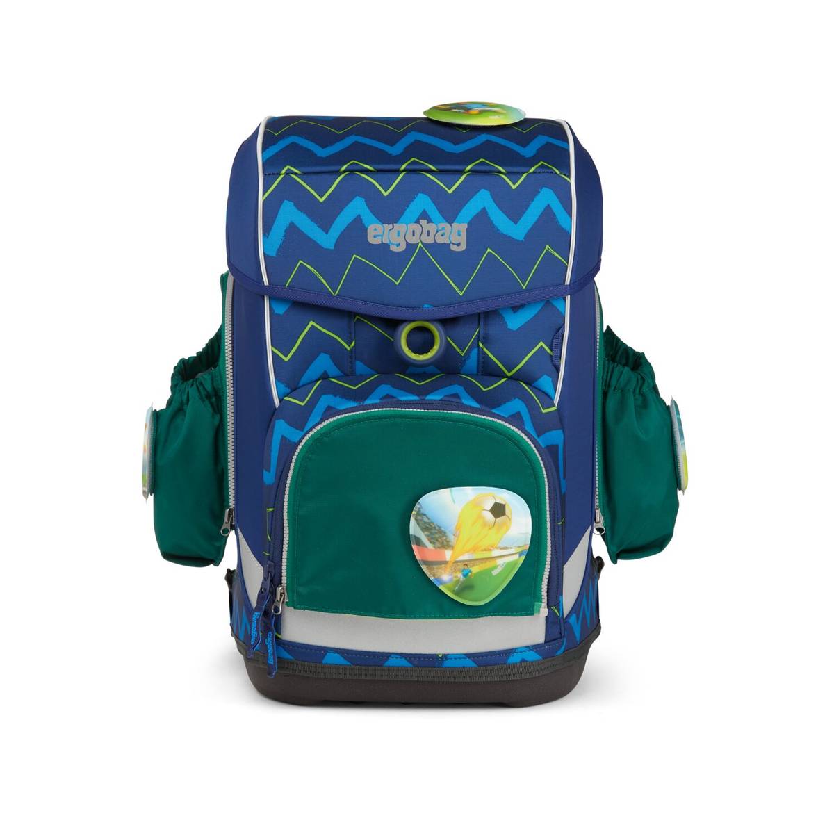 Ergobag Seitentaschen Zip-Set Grün