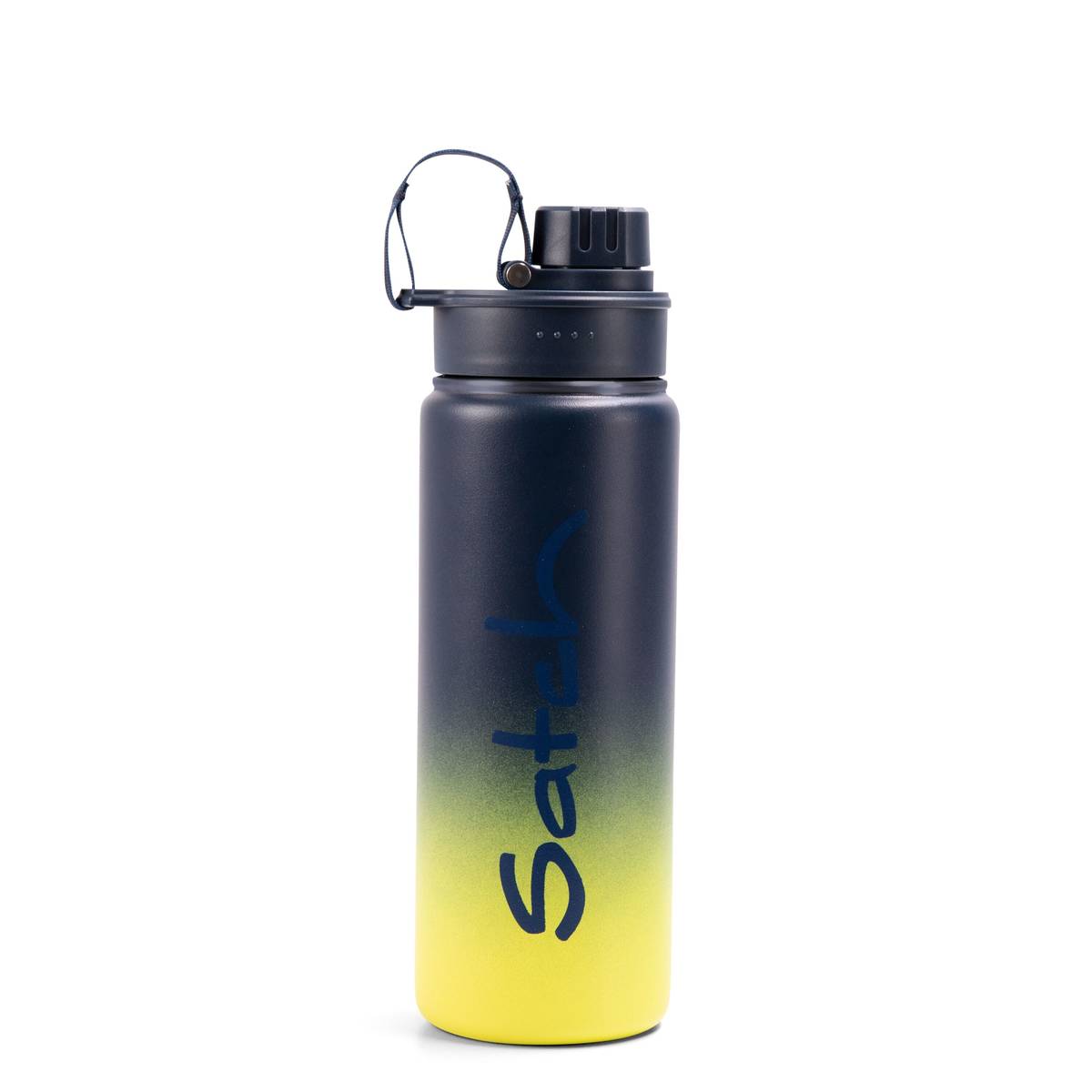 Satch Trinkflasche Edelstahl Blue Graffiti
