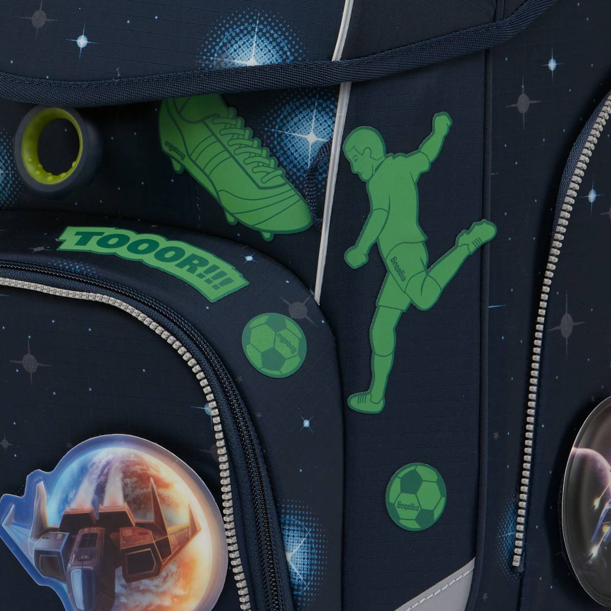 Ergobag Reflexie-Sticker Fussball