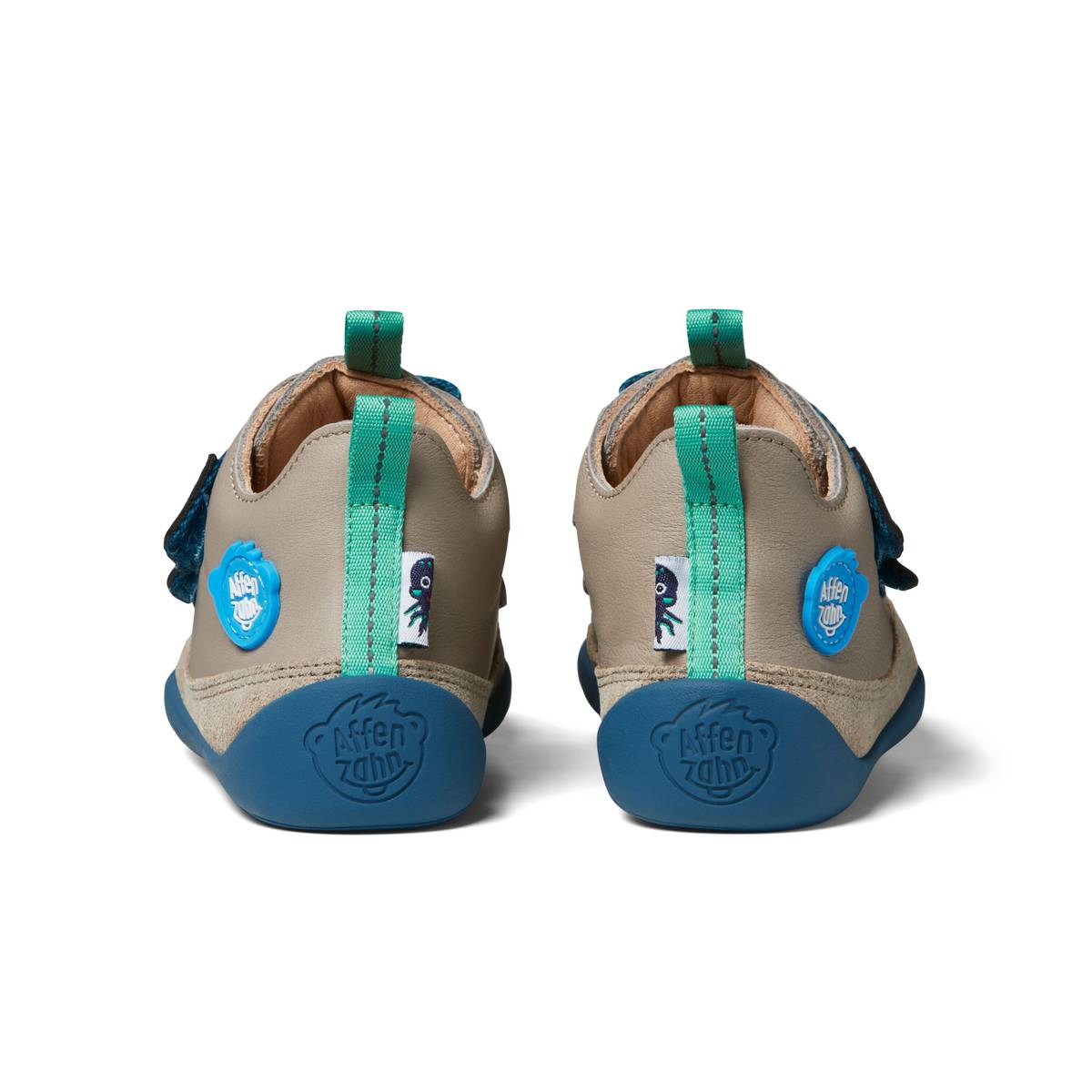 Affenzahn Barfussschuh Leder Buddy Oktopus