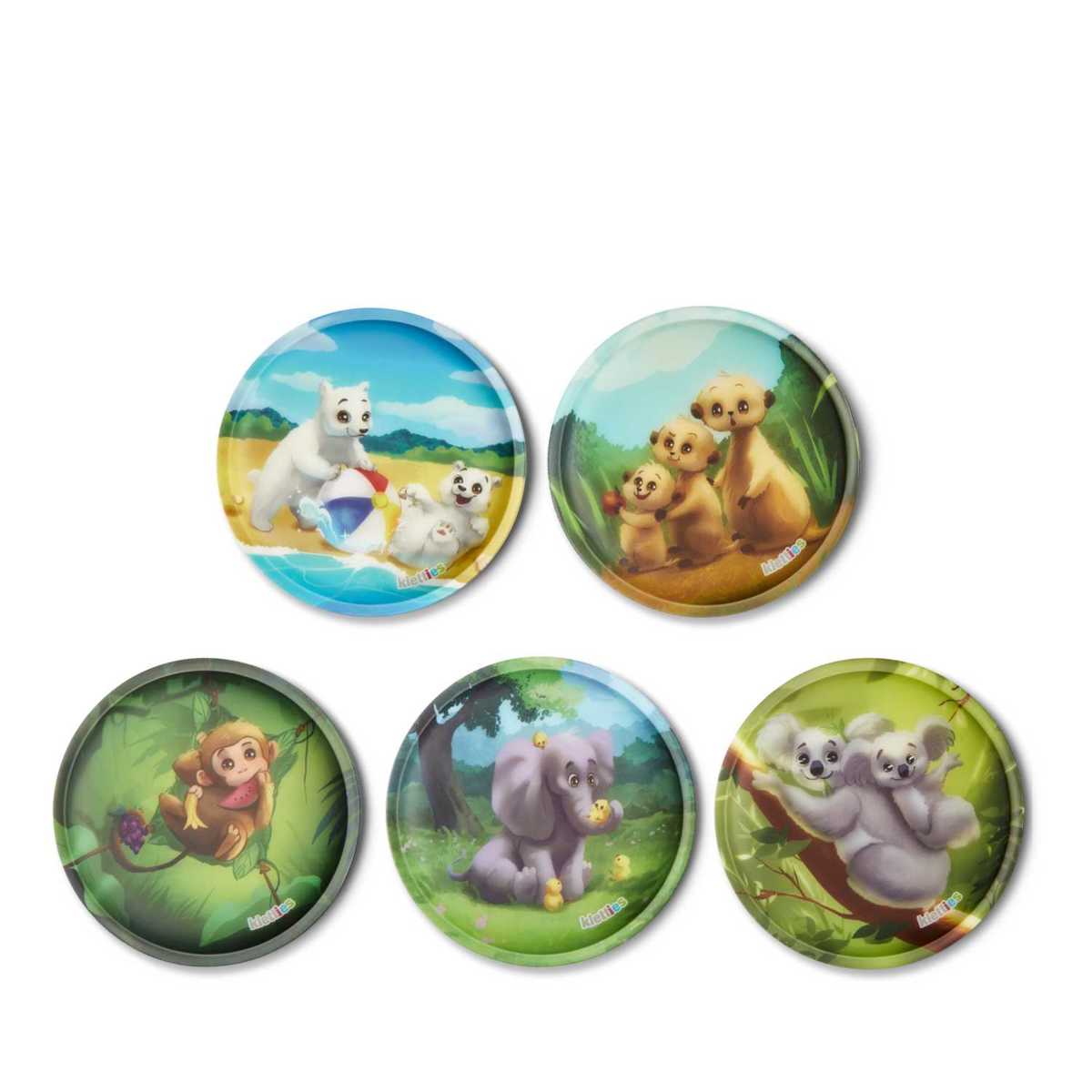 Ergobag Klettie-Set Zoobabies 5-tlg.