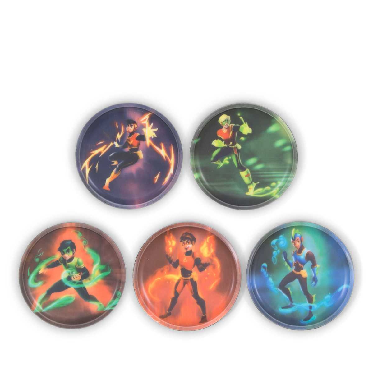 Ergobag Klettie-Set Superhelden 5-tlg.