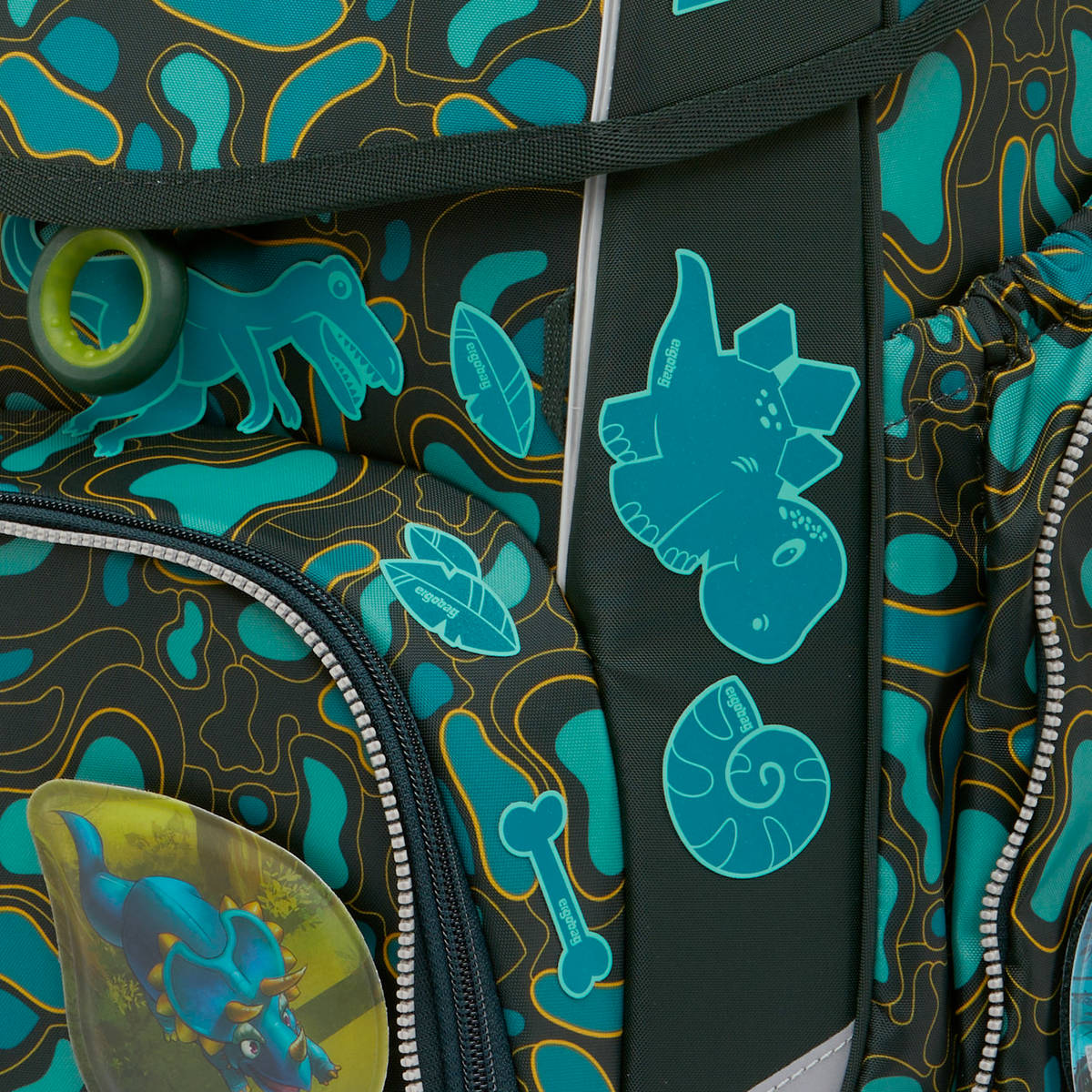 Ergobag Reflexie-Sticker Dinosaurier