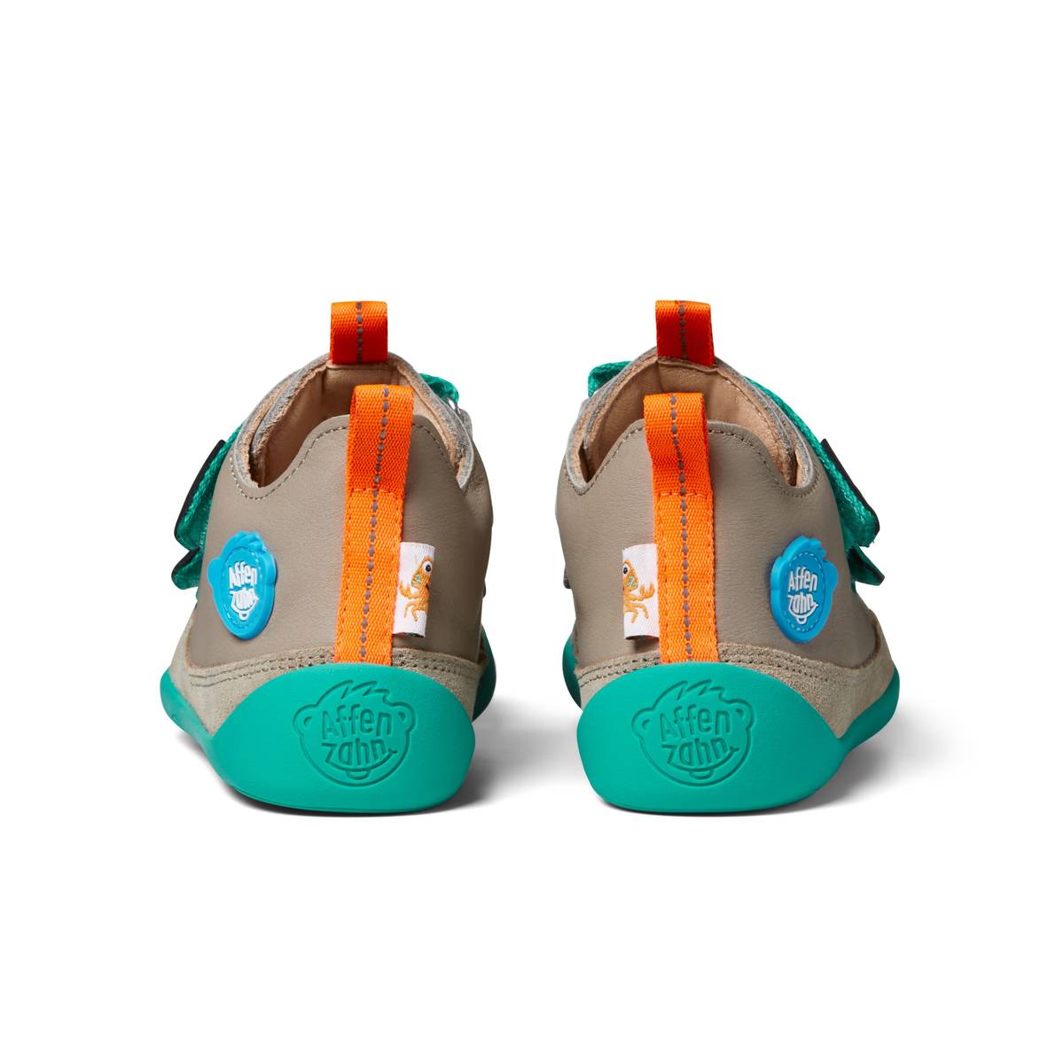 Affenzahn Barfussschuh Leder Buddy Krabbe