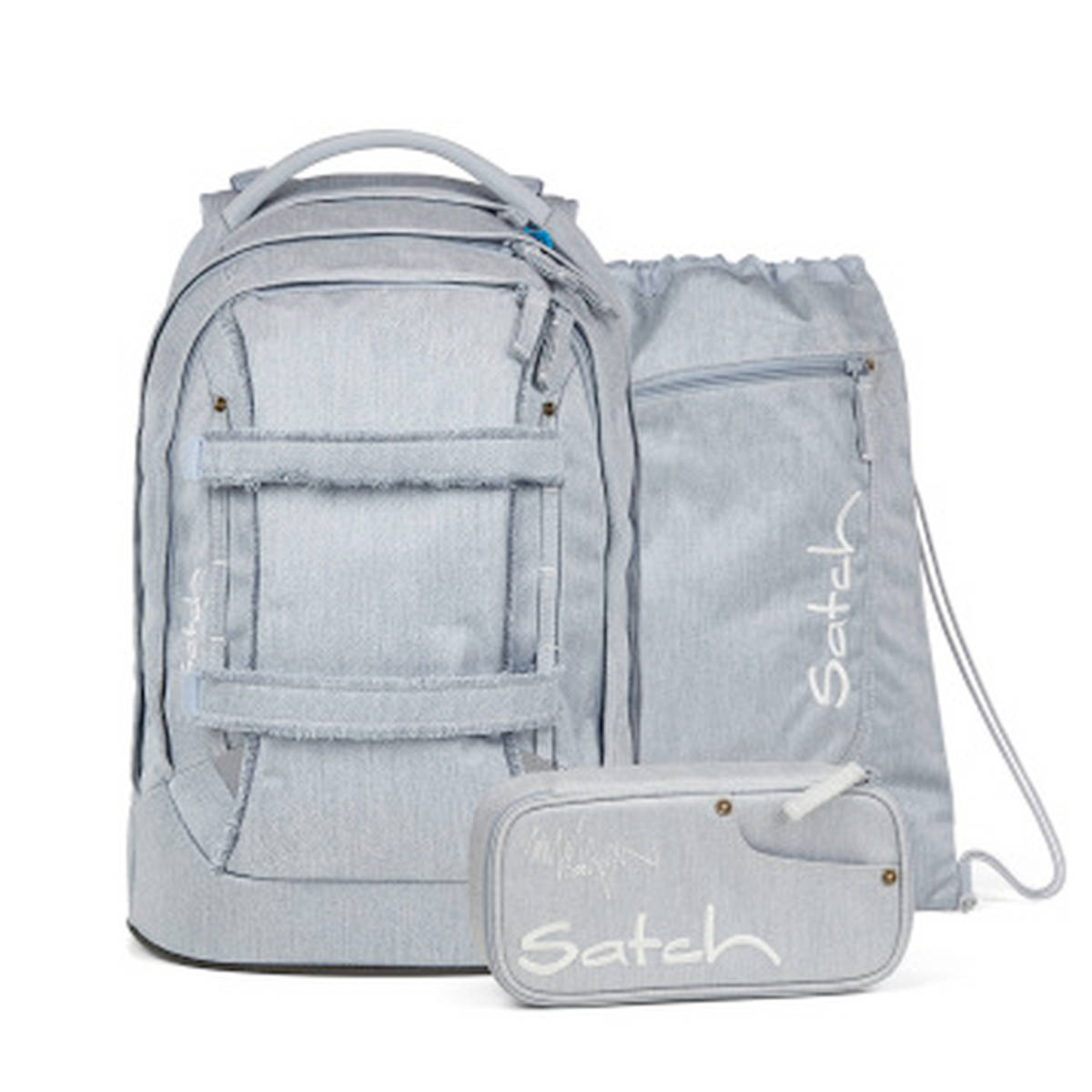 Satch Pack Washed Blue 3-tlg. Set Special Edition