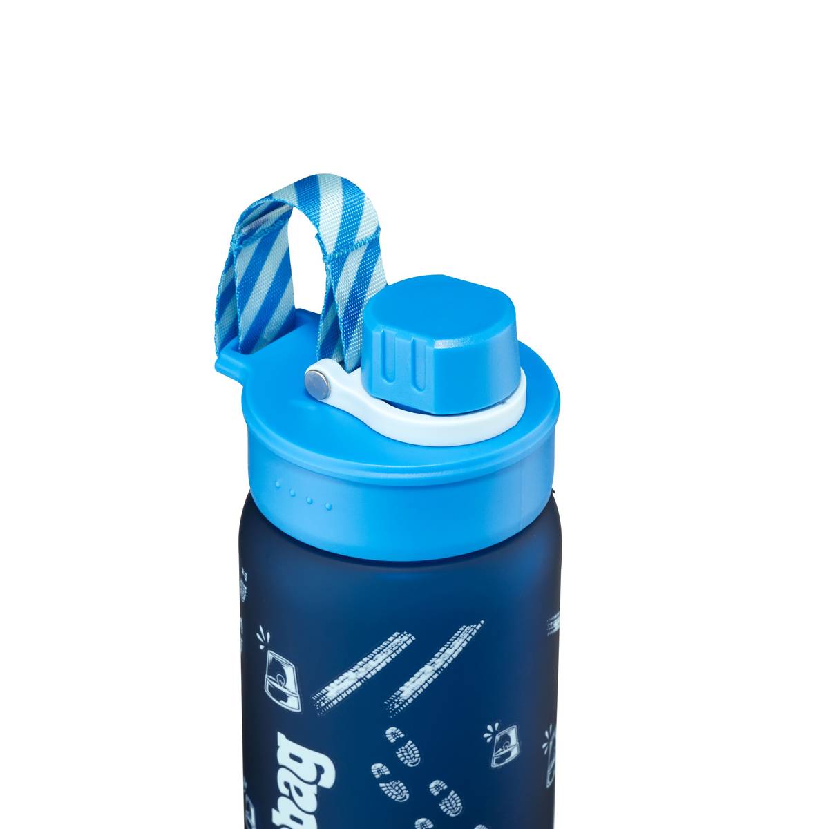 Ergobag Trinkflasche Tritan Blaulicht