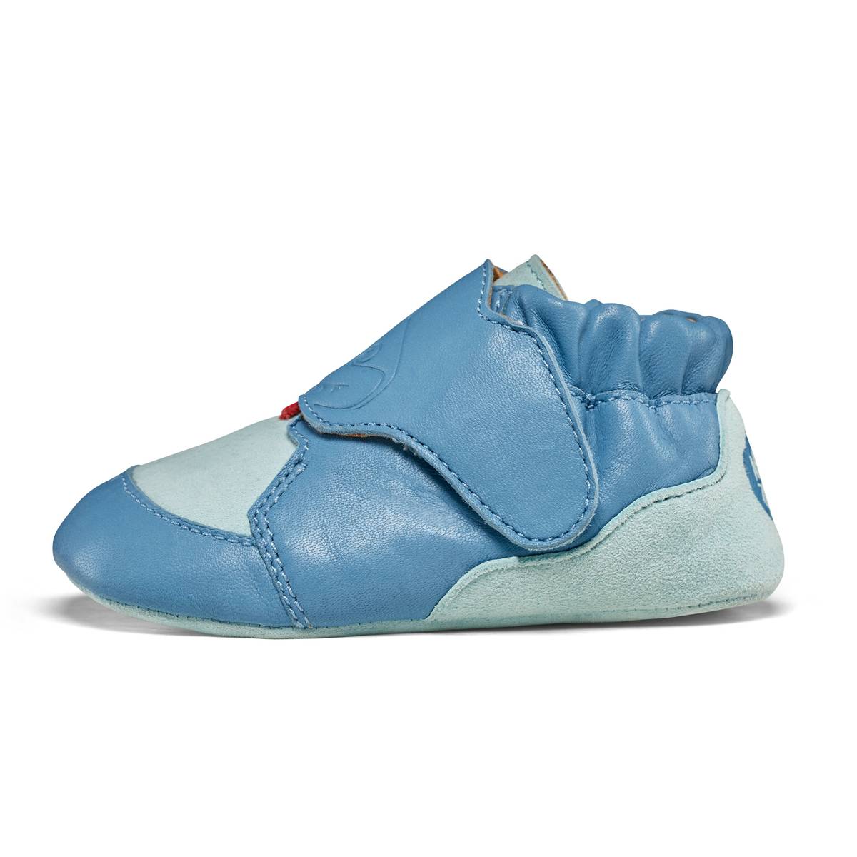 Affenzahn Krabbelschuh Leder Crawly Hai