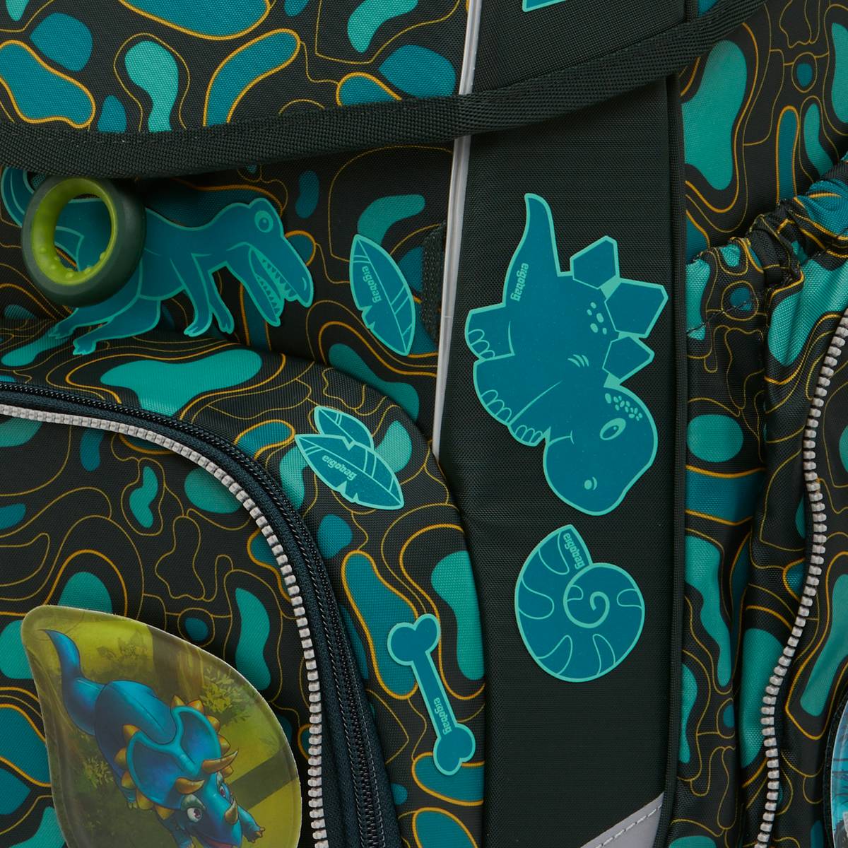 Ergobag Reflexie-Sticker Dinosaurier