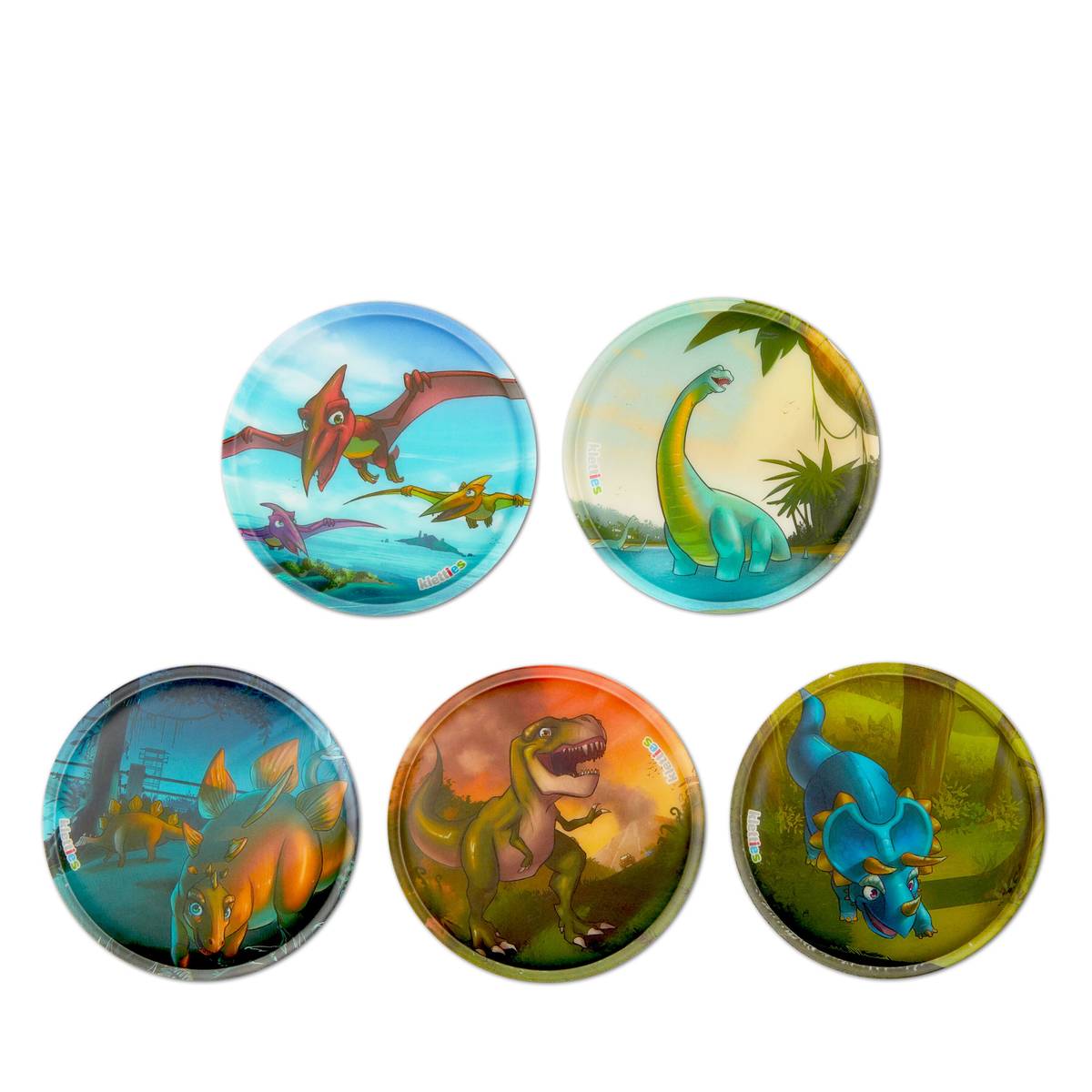 Ergobag Klettie-Set Dinosaurier Park