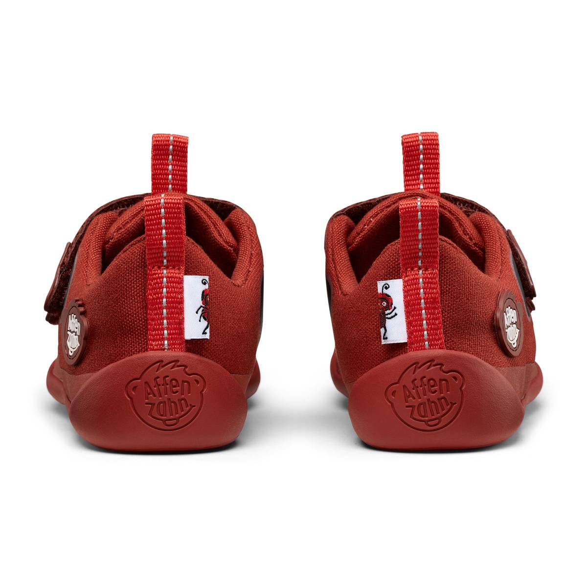 Affenzahn Barfussschuh Baumwolle Lucky Marienkäfer