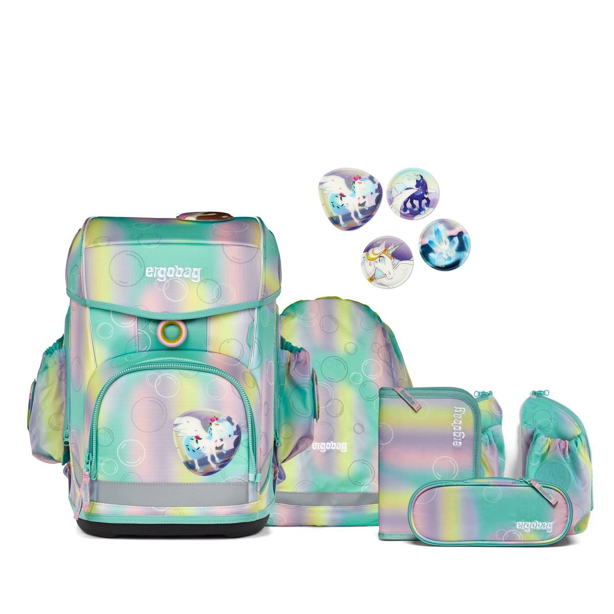 Ergobag Cubo light 5-tlg. Set ZauBärwelt