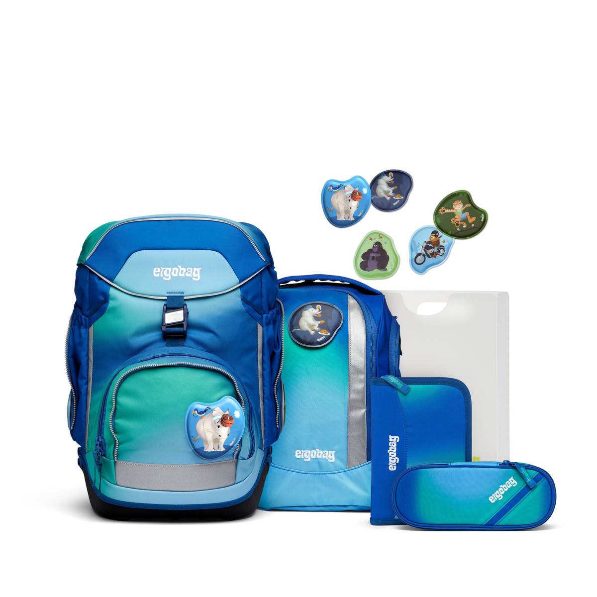 Ergobag Pack 6-tlg. Set DschungelfieBär Colour Special Edition