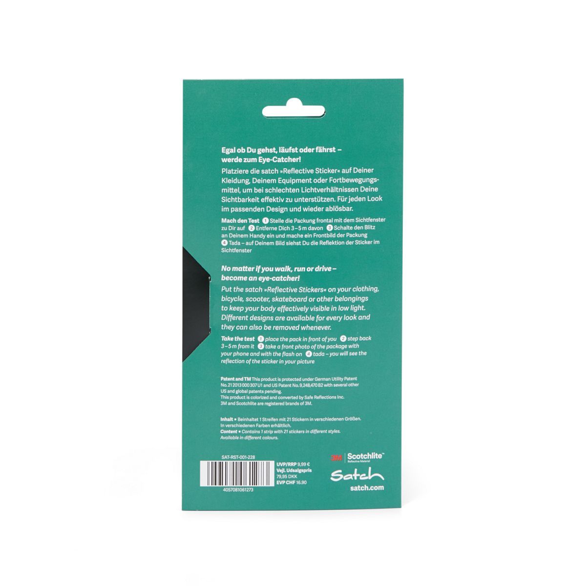 Satch Reflective Sticker mint