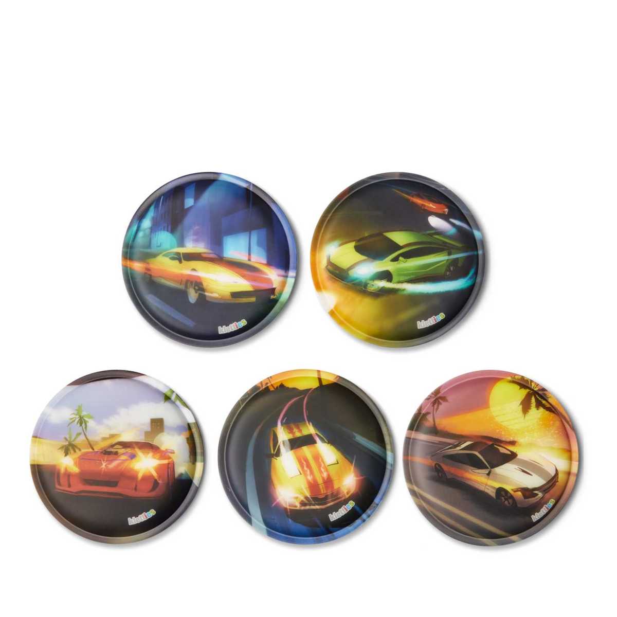 Ergobag Klettie-Set Rennwagen 5-tlg.