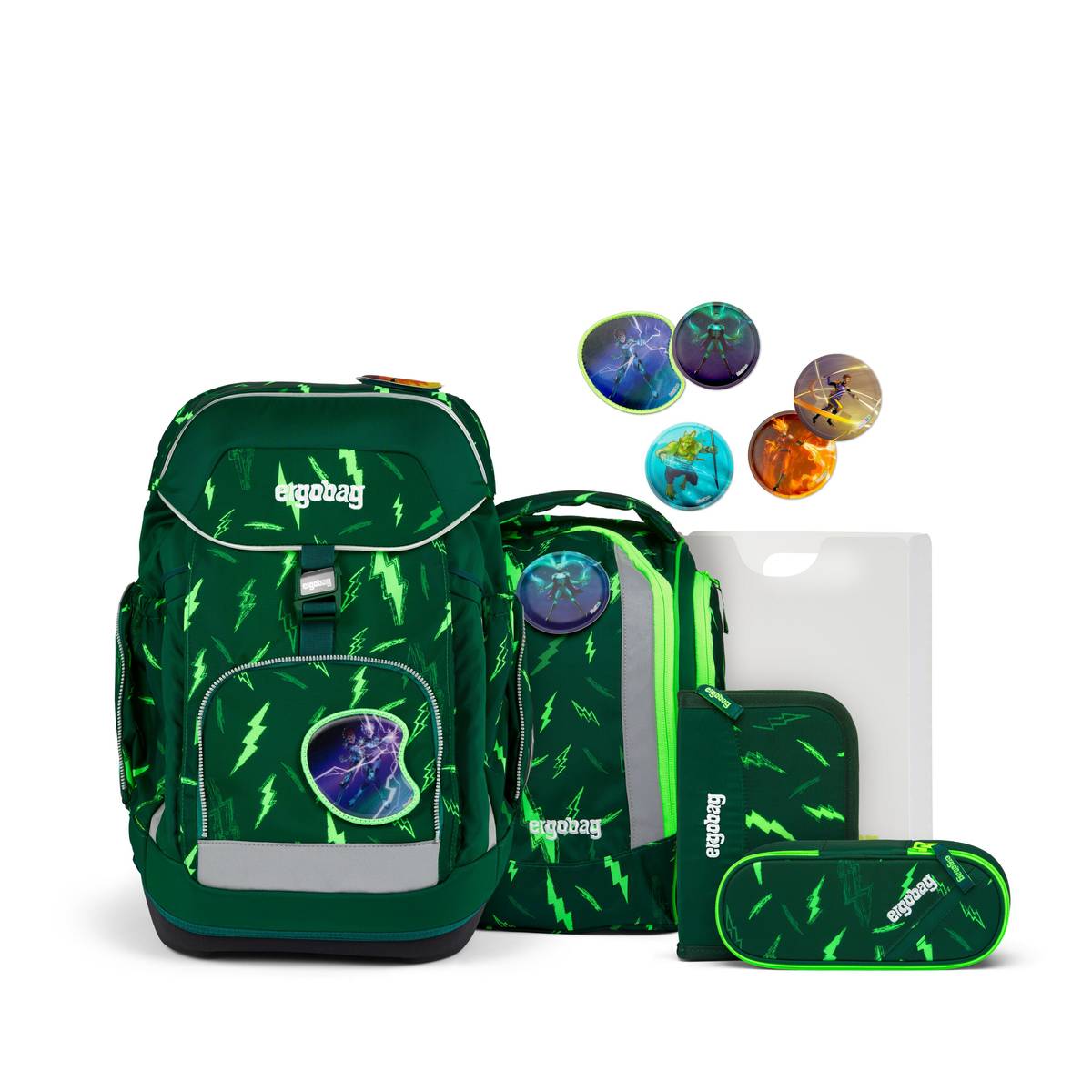 Ergobag Maxi 6-tlg. Bärtastisch Lumi