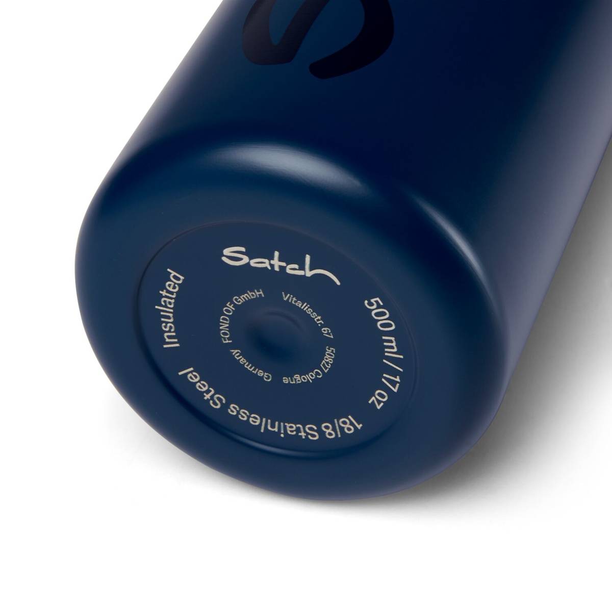 Satch Trinkflasche Edelstahl Blue