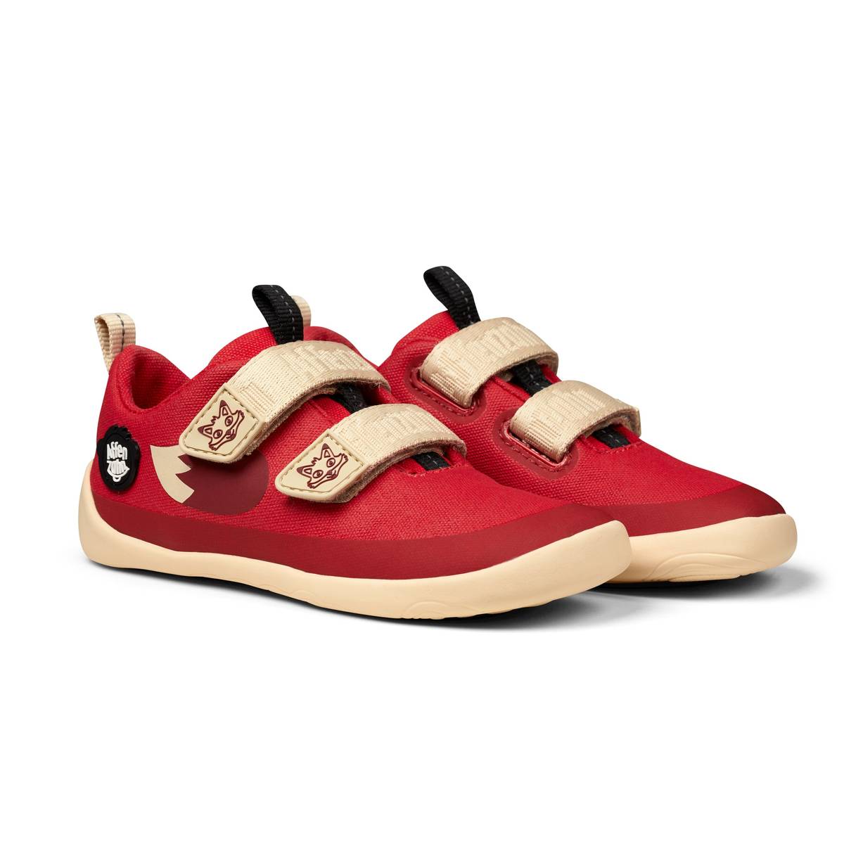 Affenzahn Halbschuh Baumwolle Lucky Fuchs