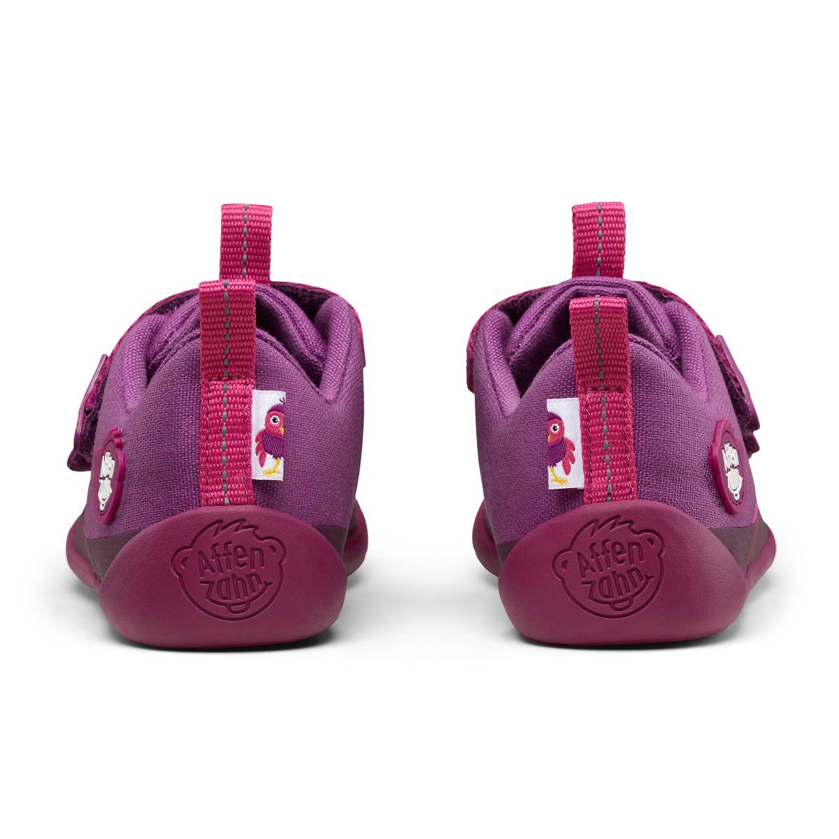 Affenzahn Barfussschuh Baumwolle Lucky Vogel