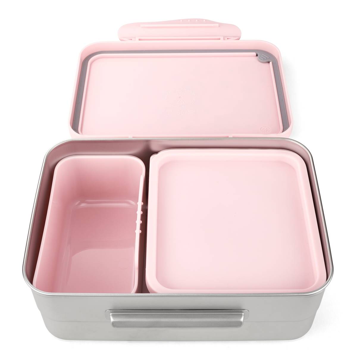 Ergobag Brotdose Edelstahl Rosa