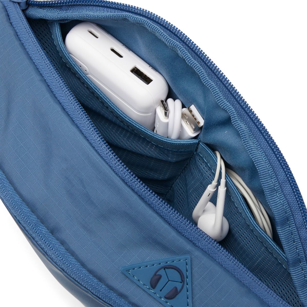 Satch Cross Ripstop Blue