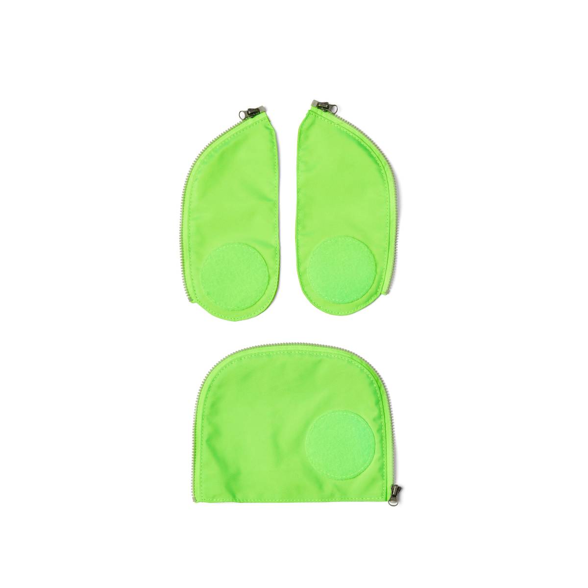 Ergobag Sicherheitsset Fluo-Zip Set Grün