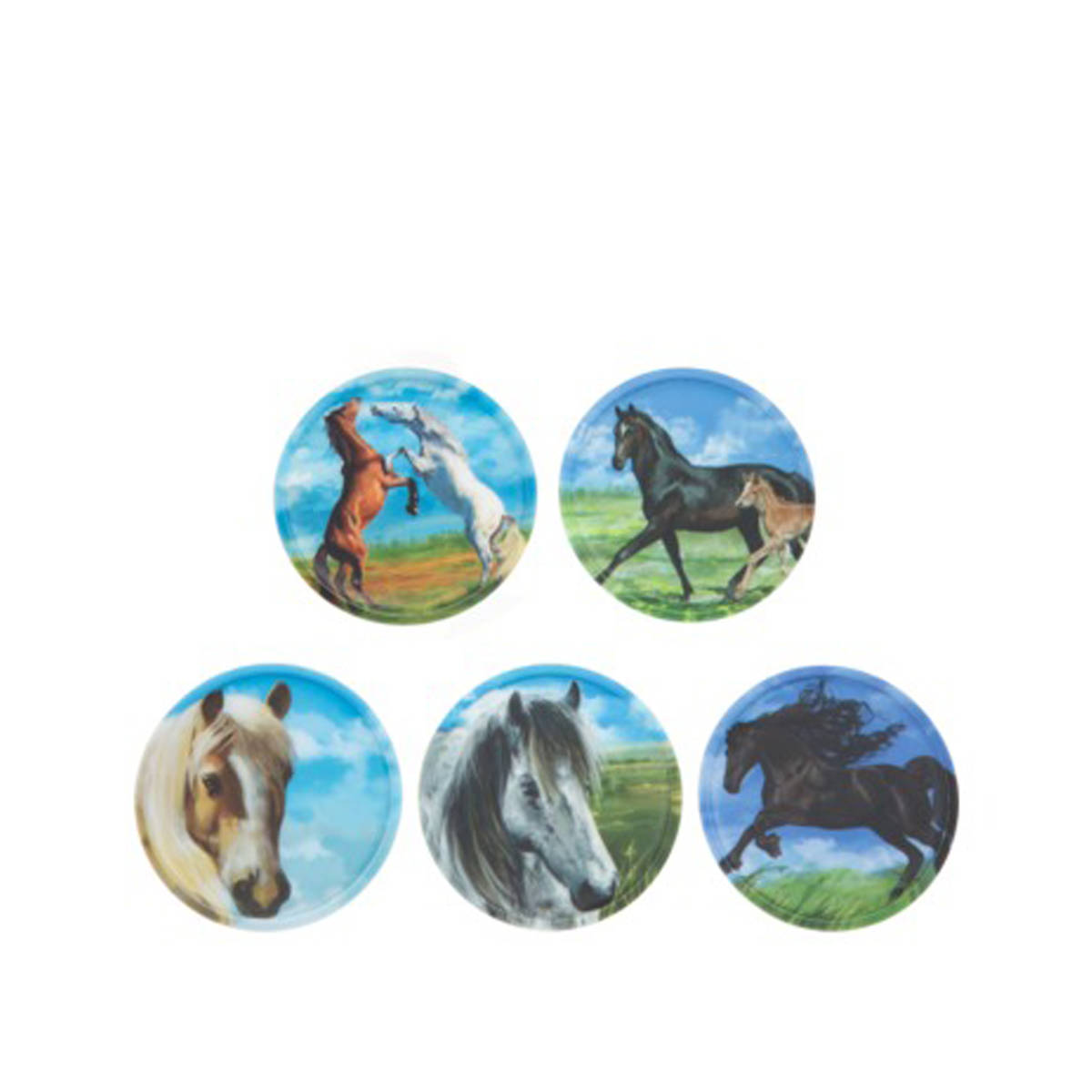 Ergobag Klettie-Set Pferde 5-tlg.