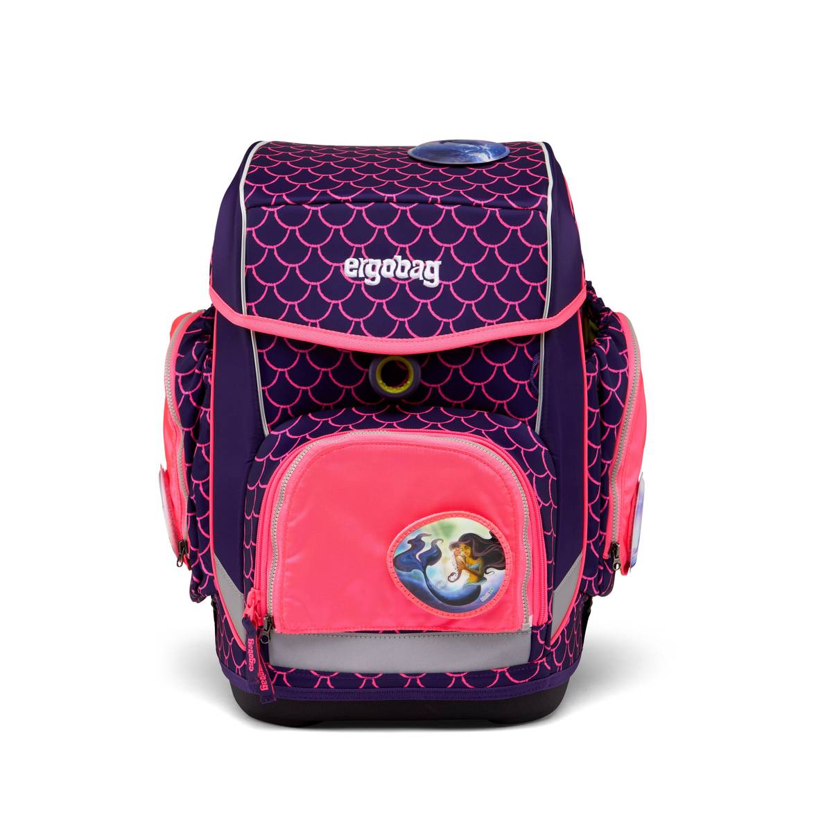 Ergobag Sicherheitsset Fluo-Zip Set Pink