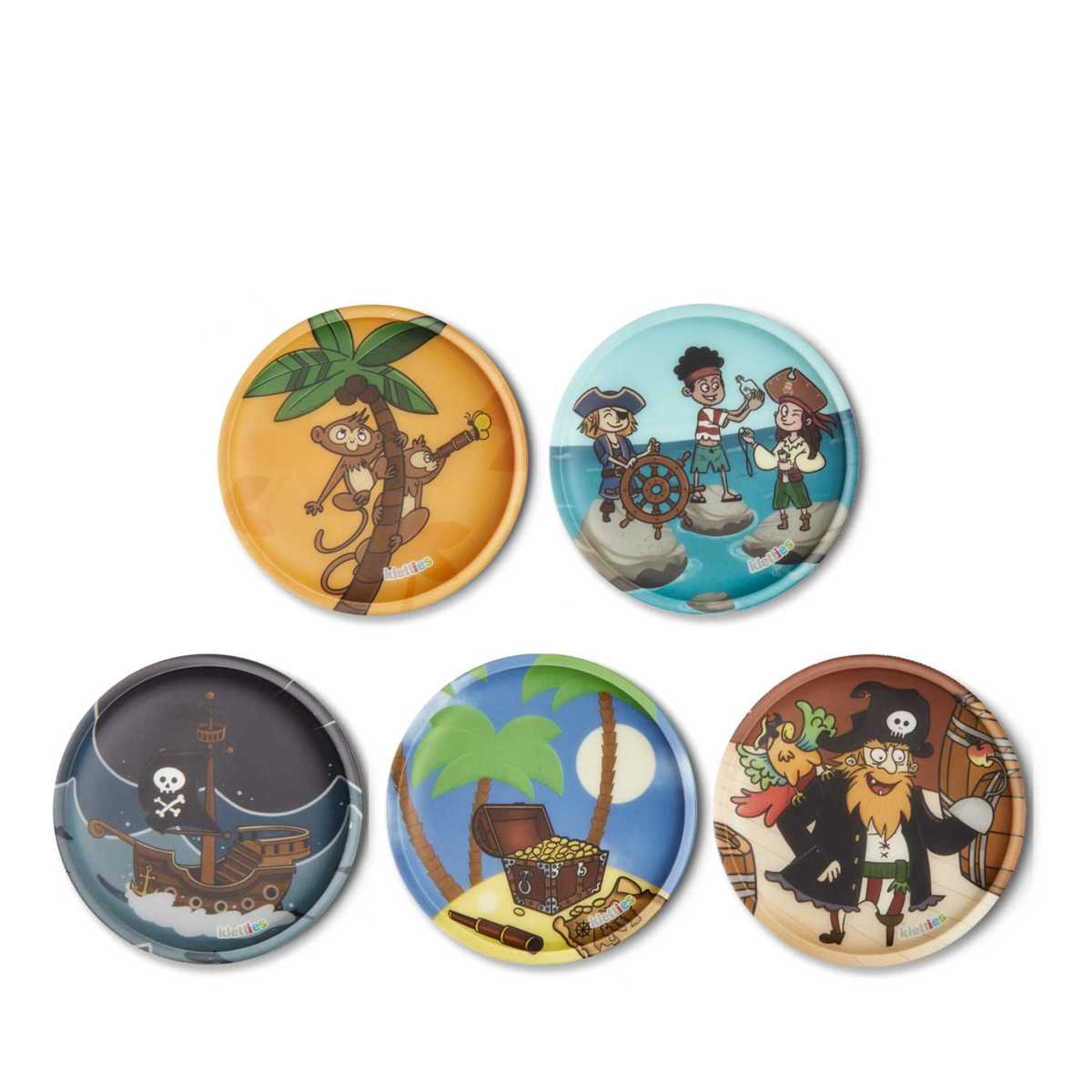 Ergobag Klettie-Set Schatzjäger 5-tlg.