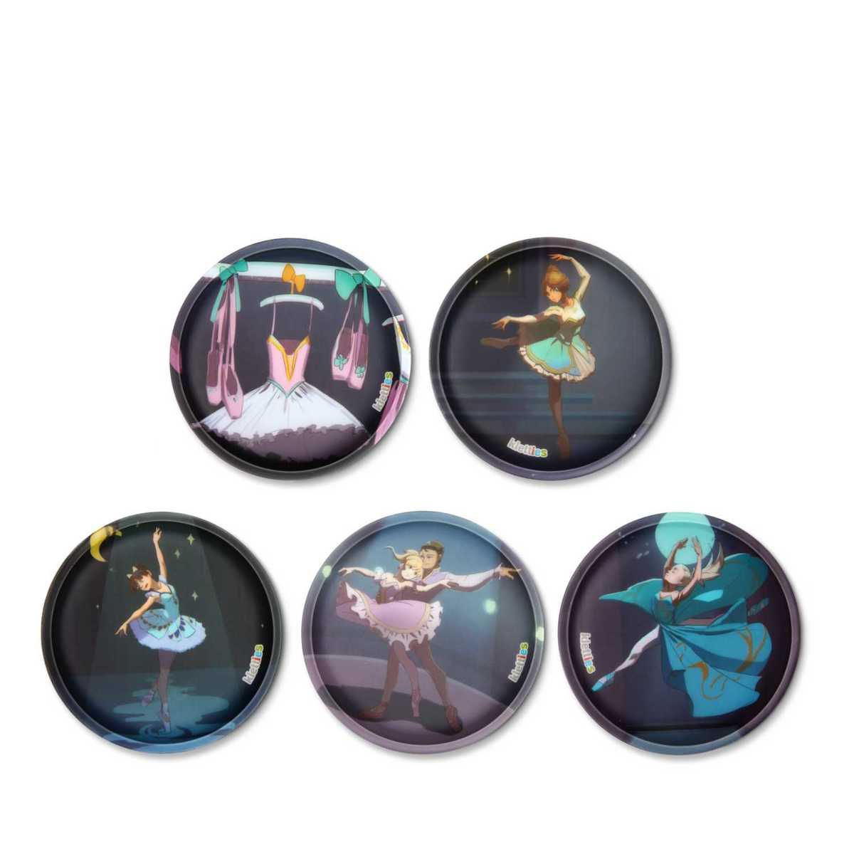 Ergobag Klettie-Set Balletttänzeri 5-tlg.