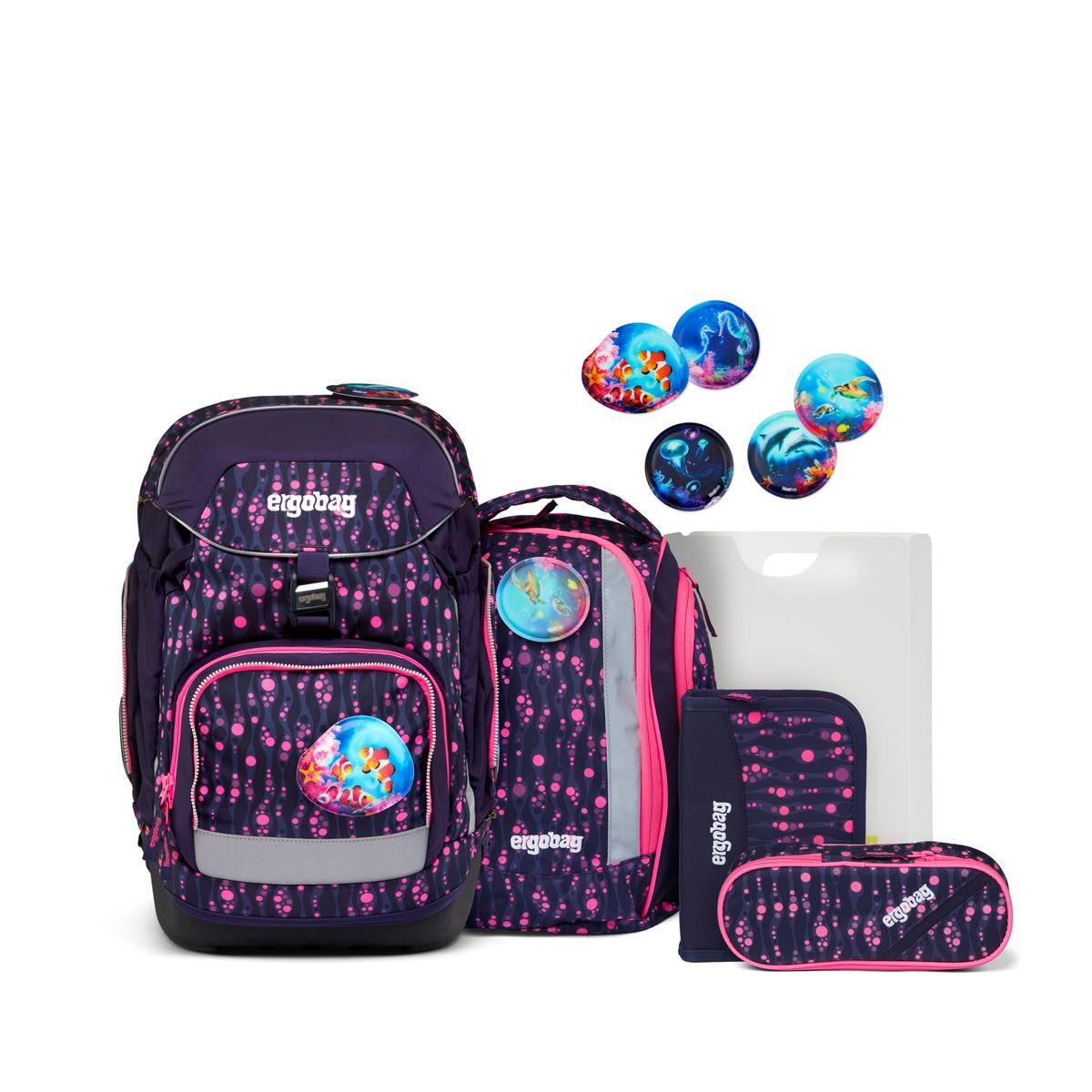 Ergobag Pack 6-tlg. Set Bärmuda Viereck