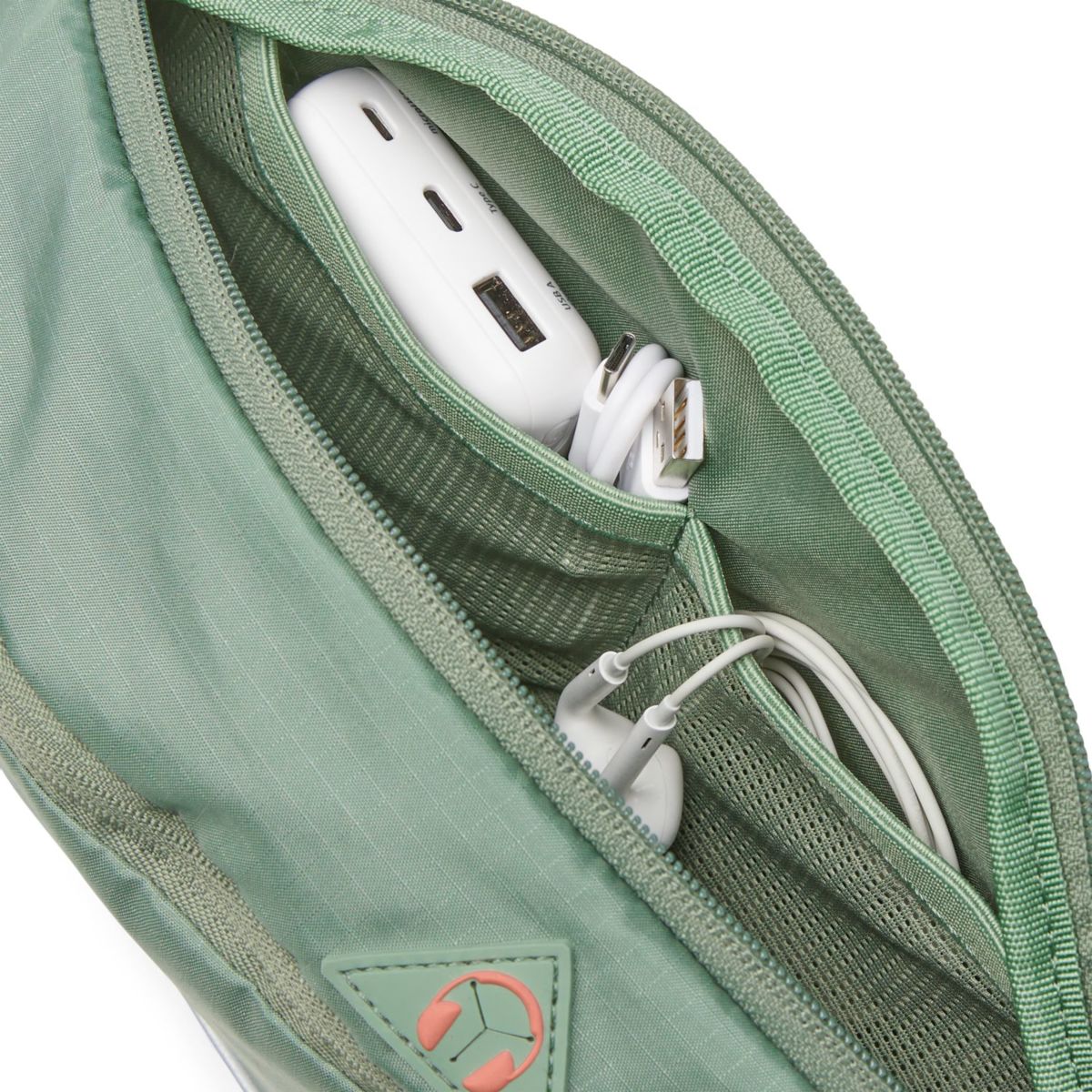 Satch Cross Ripstop Green